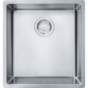Franke - Cube 16.5 x 17.75 Single Bowl Undermount Kitchen Sink Stainless Steel