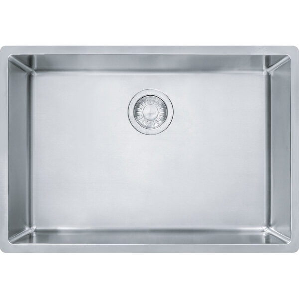Franke - Cube 26.62 x 17.68 1 Bowl Undermount Kitchen Sink Stainless Steel