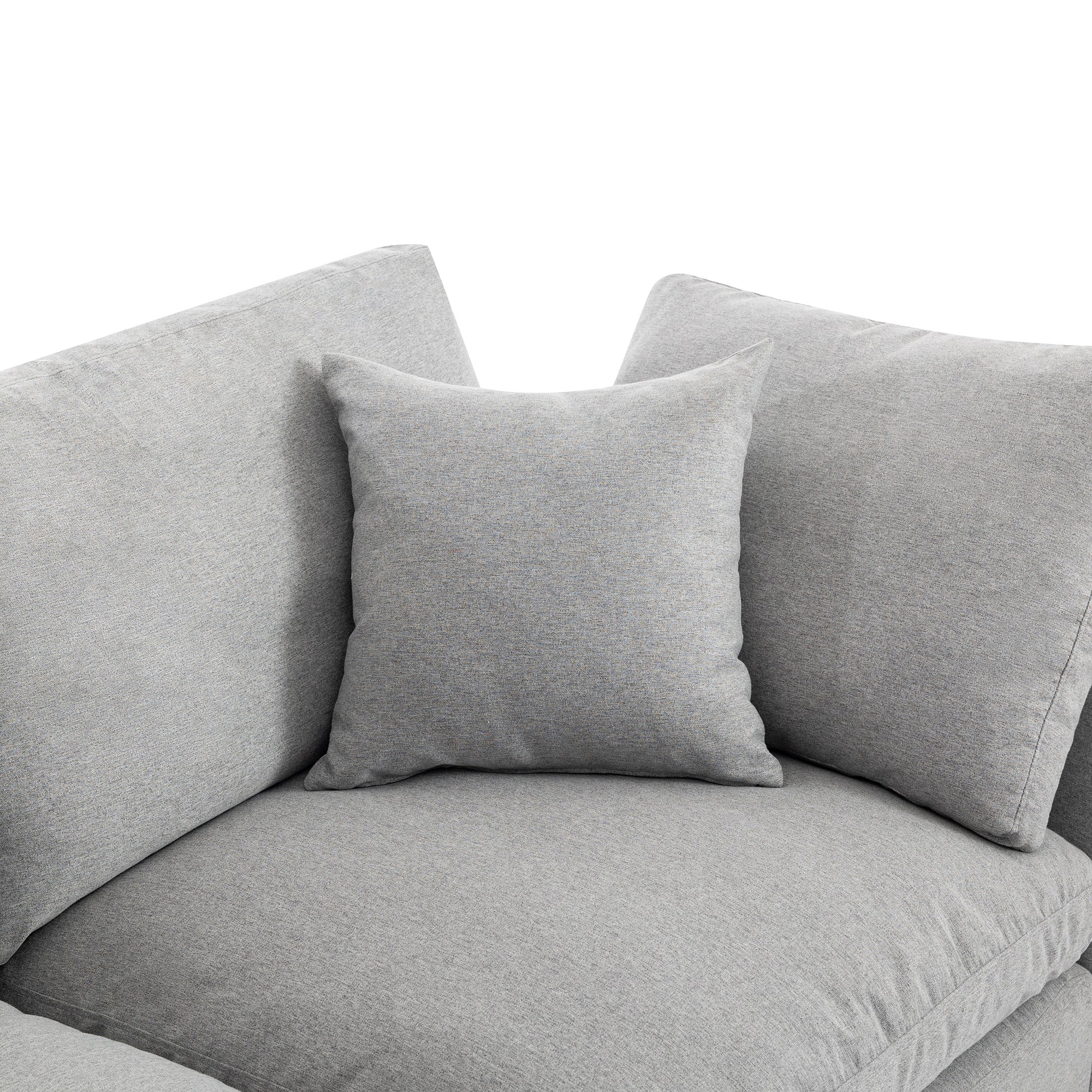 Down Filled Convertible Sectional Sofa with Reversible Chaise - Image 19