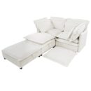 Modular Double-Layer Cushion Modular Sofa with Storage
