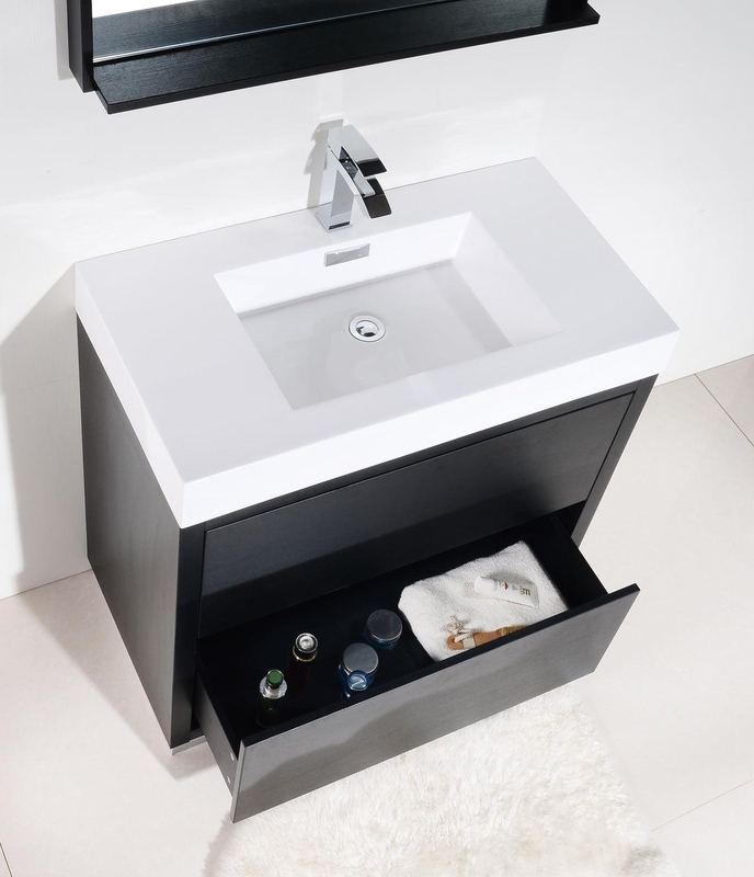 Bliss 40 Free Standing Modern Bathroom Vanity - Image 11