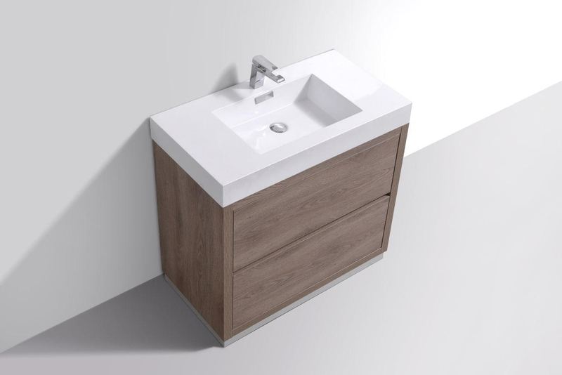 Bliss 40 Free Standing Modern Bathroom Vanity - Image 12