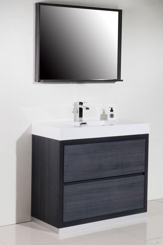 Bliss 40 Free Standing Modern Bathroom Vanity - Image 22