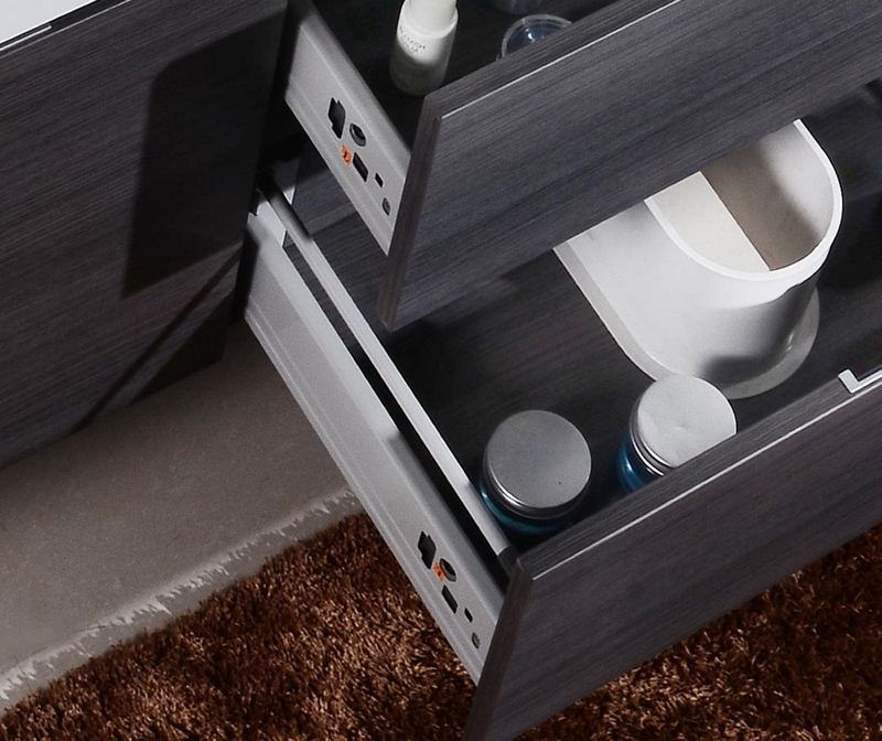 Bliss 60 Single Sink Wall Mount Modern Bathroom Vanity - Image 30