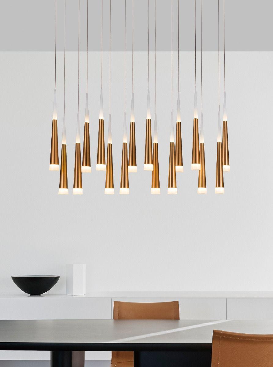 Pageone - Meteor (16) Linear. Linear Pendant - Image 9