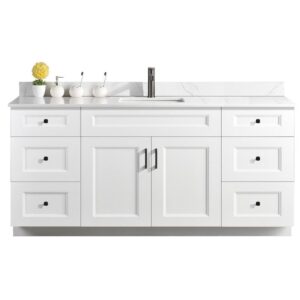 Serena 72″ Single Sink Free Standing Bathroom Vanity